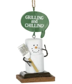 Ornement, S'mores, cuisson sur le grill S'more