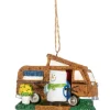 Ornement, s'mores et le camping-car Graham Cracker