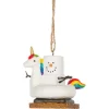 Ornement, s'mores, Flotteur Licorne