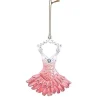 Ornement, tutu de ballet, teinte rose foncé