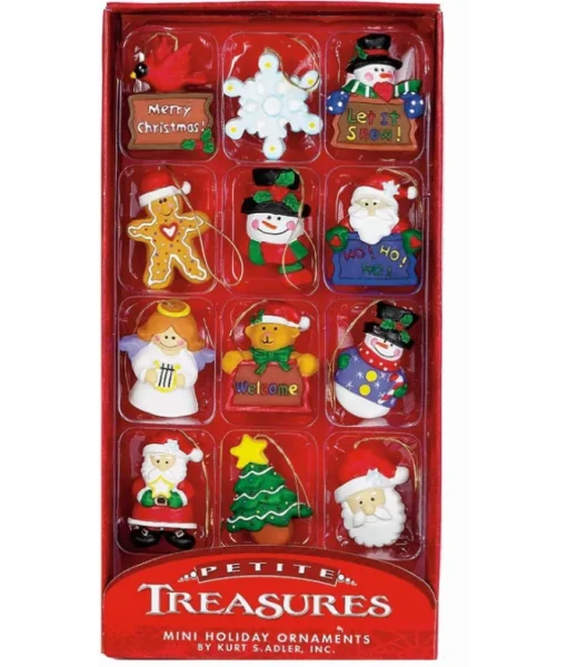 Petits ornements de Noël