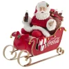 Pièce de table Coca-Cola® Père Noël dans un traîneau