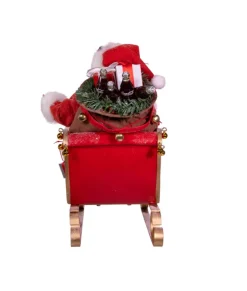 Pièce de table Coca-Cola® Père Noël dans un traîneau