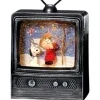 Pièce de table, figurine de "Peanuts",  DEL, TV musical