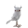 Pièce de table, hibou d'Amérique, debout,Mesure 7 pouces