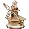 Pièce de table, moulin à vent