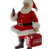 Père Noël Coca-Cola® Fabriché™ de 10,5 po avec glacière