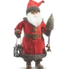 Père Noël rustique rouge 18 pouces