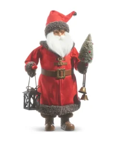 Père Noël rustique rouge 18 pouces