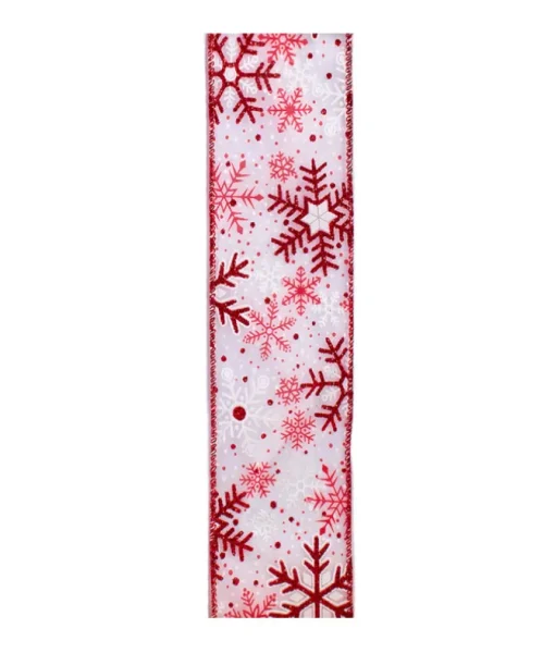 Ruban avec flocons de 10 yards