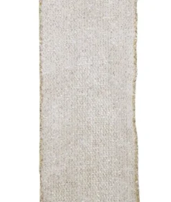 Ruban tissé champagne