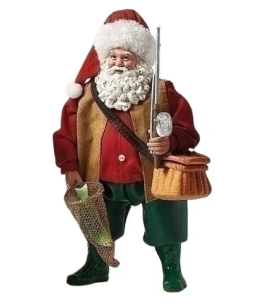 Santa pêcheur, 11 pouces
