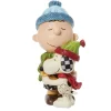 Snoopy et Charlie se font un câlin