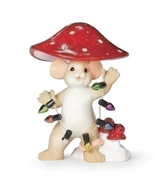 Souris sous le champignon - Charming Tails