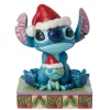 Stitch Père Noël avec Scrump