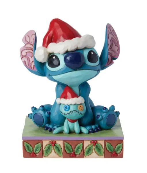 Stitch Père Noël avec Scrump