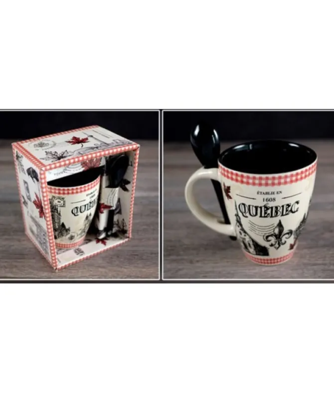 Tasse, souvenir du Québec, 10oz
