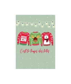 Une carte de Noel