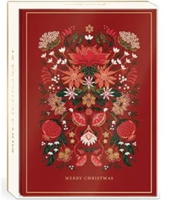 Une carte, Xmas Garden