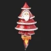 Veilleuse Père Noël dans sa fusée
