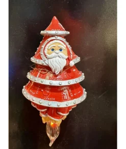 Veilleuse Père Noël dans sa fusée