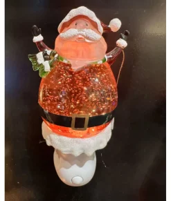 Veilleuse tourbillonnante Père Noël
